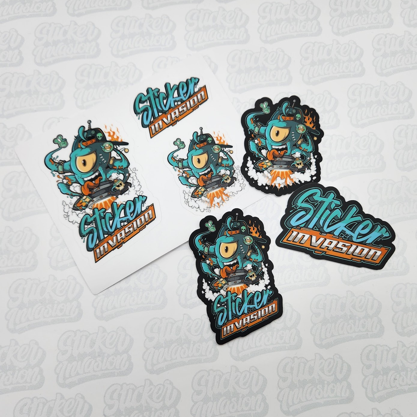 Sticker Invasion Sticker Pack