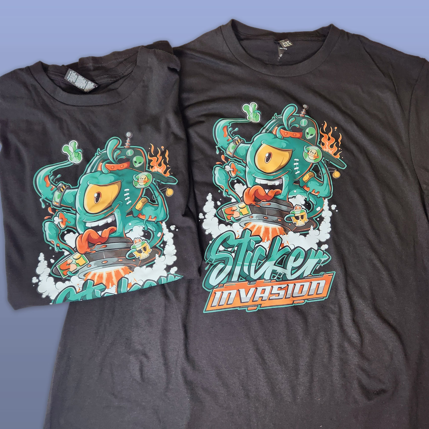Sticker Invasion Shirt